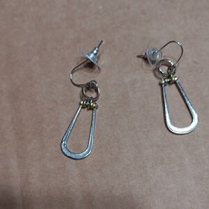 Elegant Silver Drop Earrings